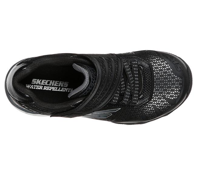 Zapatillas Skechers Con Velcro Niños - Hydro Negro YWHAI9534